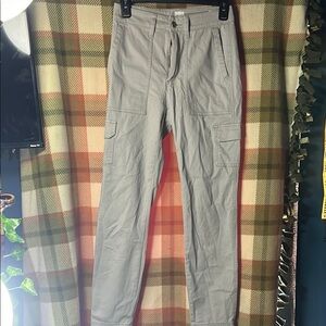 Women’s Gray Cargo Pants